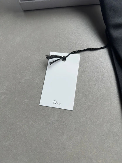 Dior Homme SS04 "Strip" 4 Bee skinny silk tie by