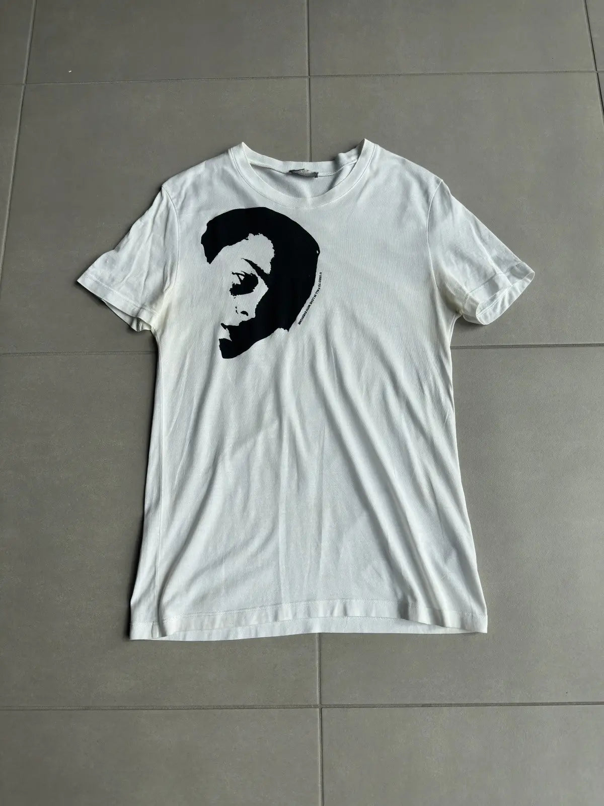 Dior Homme SS06 U Used to Fall in Love with Everyone t-shirt