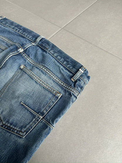 Dior Homme AW07 “Navigate” washed raw jeans