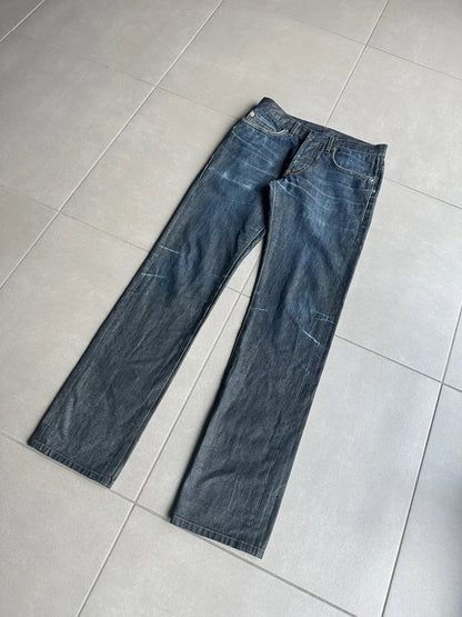 Dior Homme AW07 “Navigate” wax coated denim
