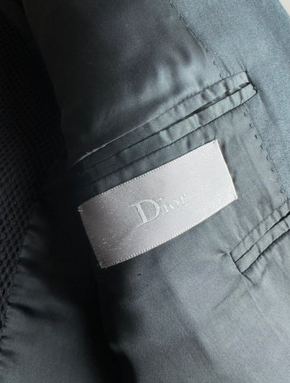 Dior Homme SS04 "strip" peak lapel blazer