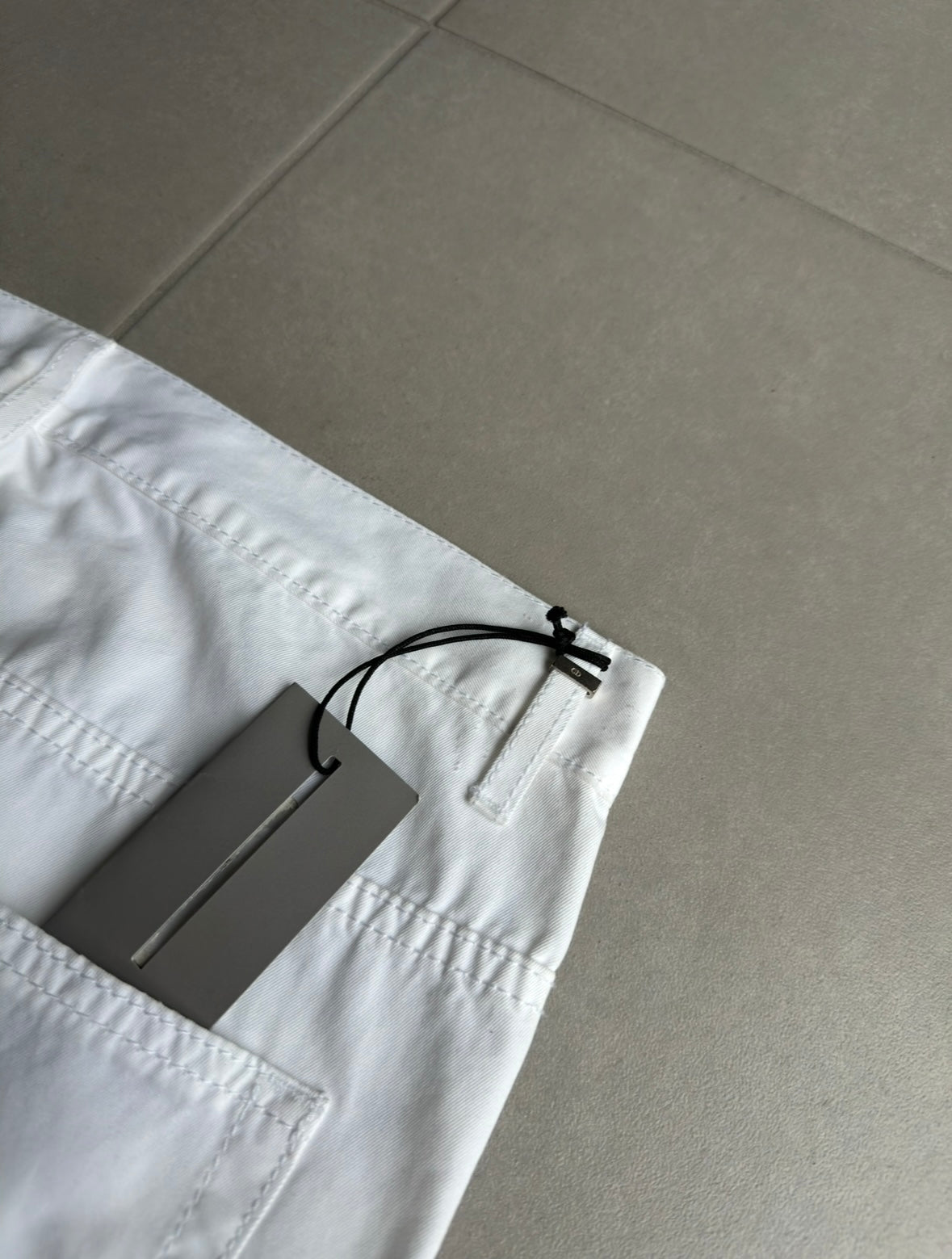 Dior Homme SS07 "we look good together" whiskered trousers