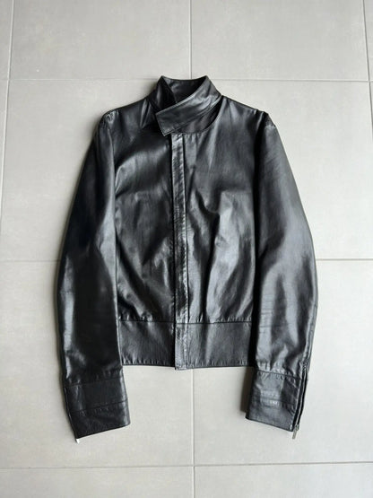 Dior Homme SS02 “Red/Boys don’t cry” lambskin moto jacket