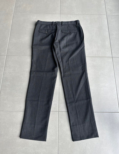 Dior homme AW07 "Navigate" textured wool trousers