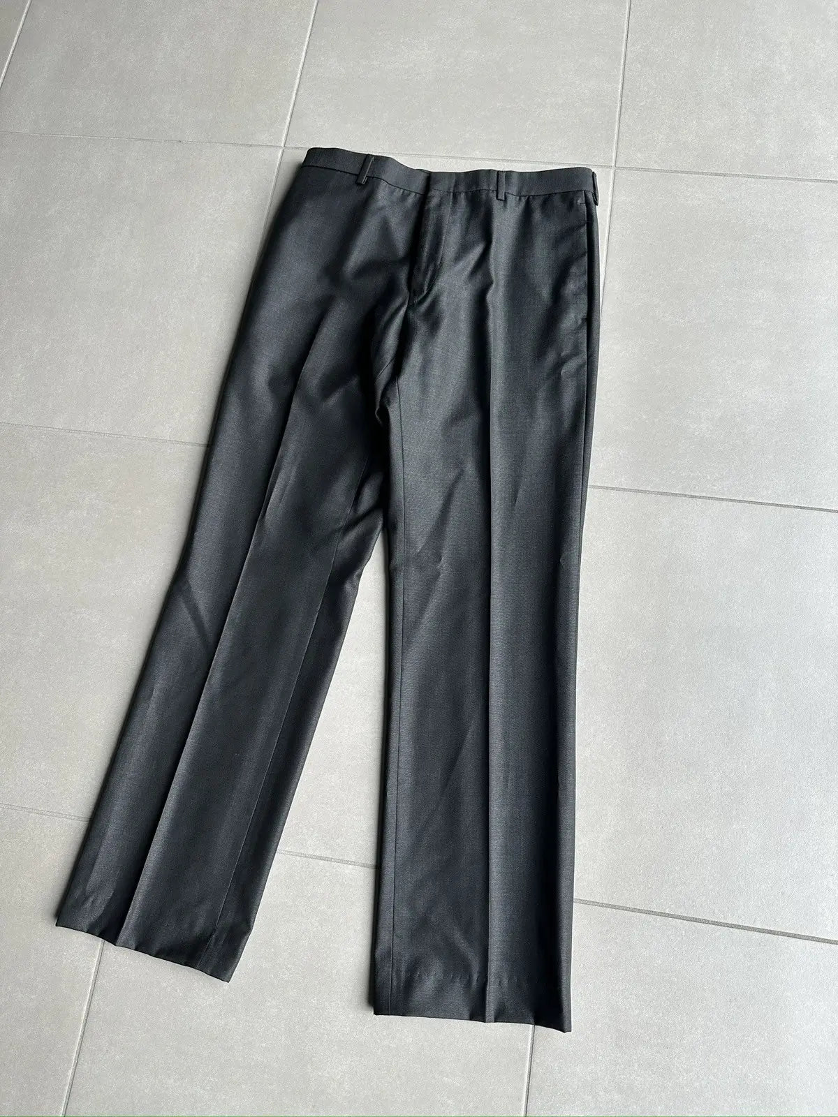 Dior Homme SS05 “BECK/Untitled” silk/wool shimmering slacks