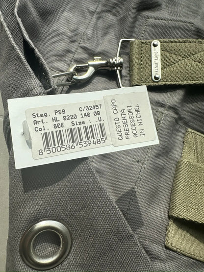 Helmut Lang archive SS1999 military duffle bag