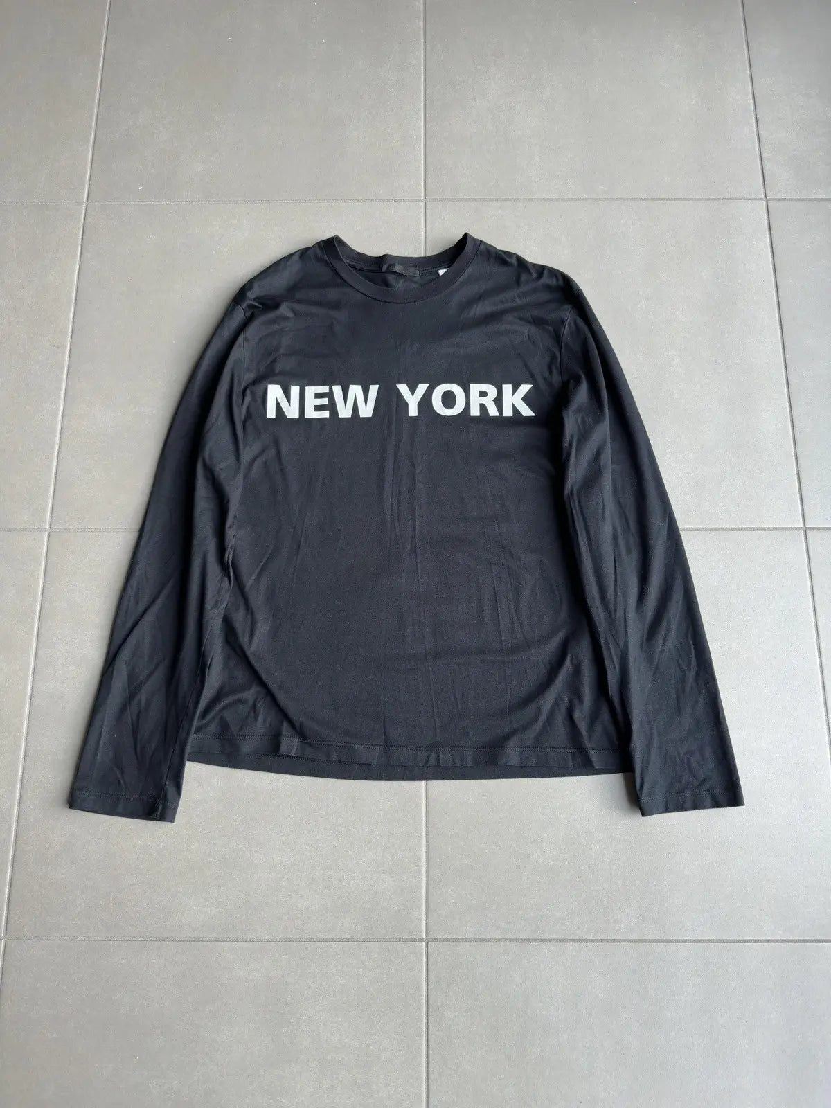 Helmut Lang AW2002 backstage long-sleeve shirt