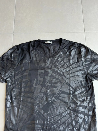 Dior Homme SS04 “Strip” waxed pattern T-shirt