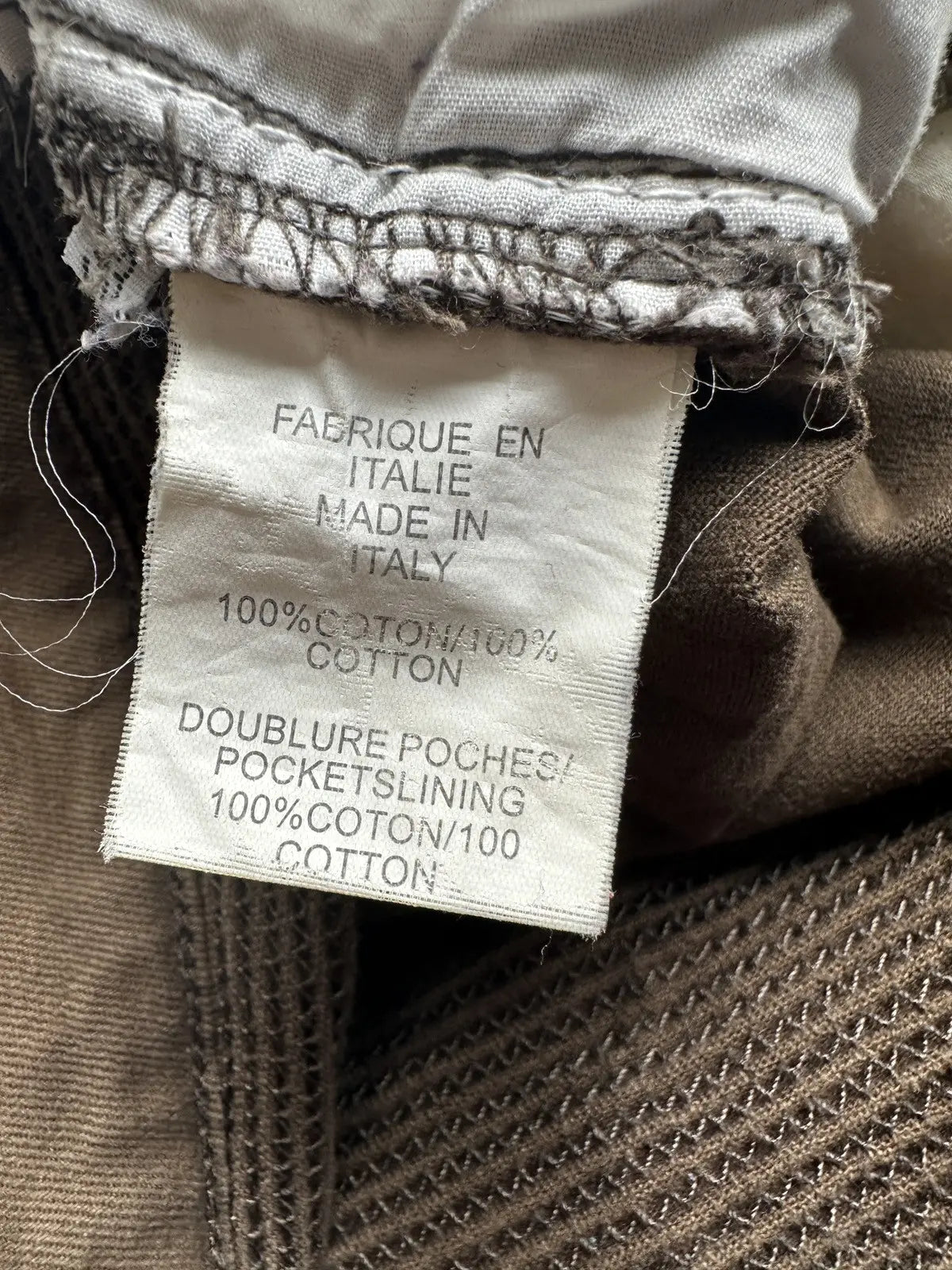 Balmain Homme SS14 cargo biker denim