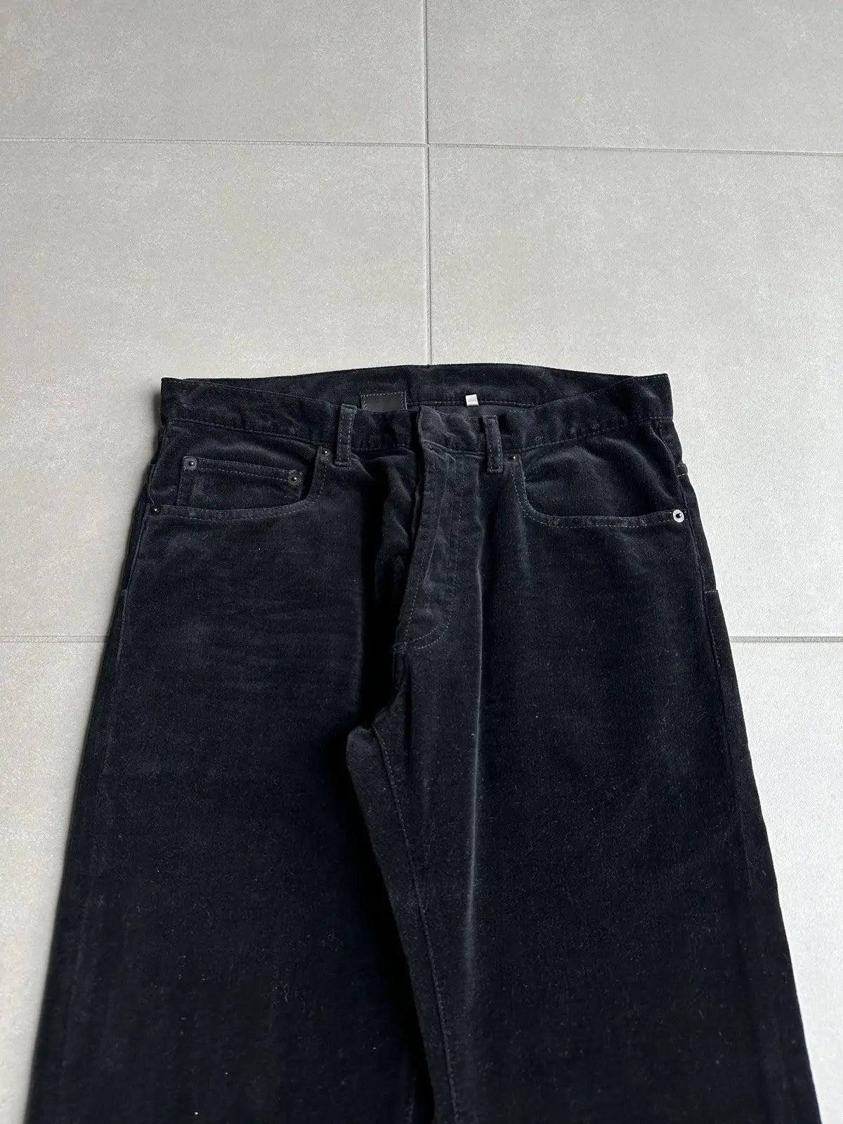 Dior Homme AW05 “In The Morning” velvet trousers