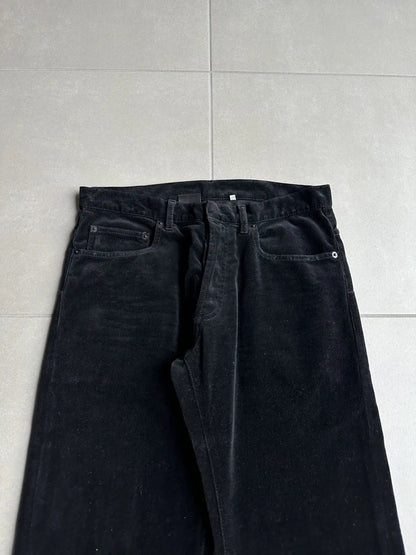 Dior Homme AW05 “In The Morning” velvet trousers