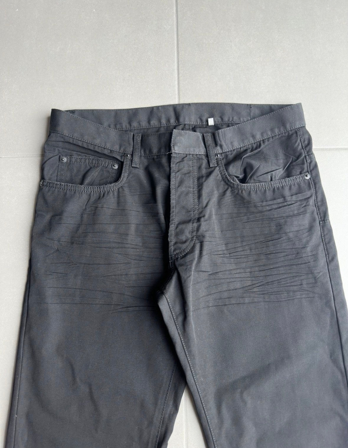 Dior homme AW04 "Victim of the crime" whiskered trousers