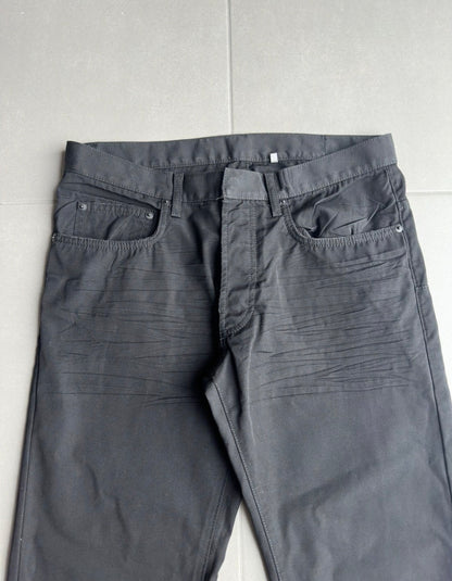 Dior homme AW04 "Victim of the crime" whiskered trousers