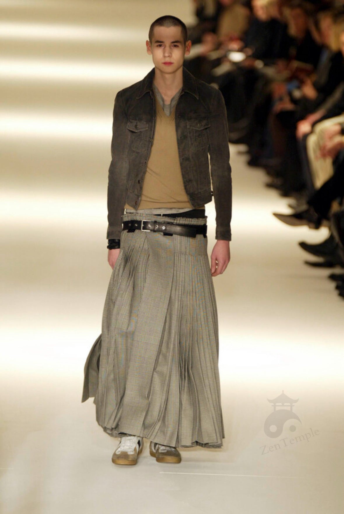 Dior Homme AW04 “Victim of the crime” corduroy trucker jacket