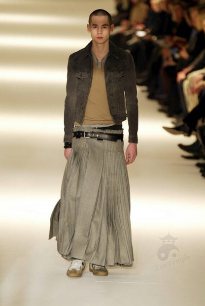 Dior Homme AW04 “Victim of the crime” corduroy trucker jacket