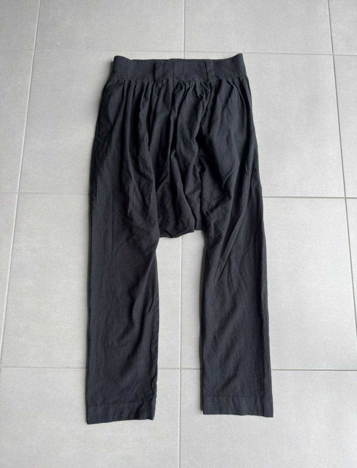 Dior Homme AW07 “navigate” sample sarouel trousers