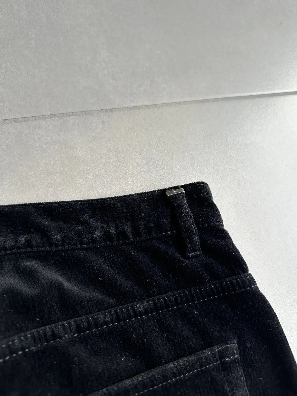 Dior Homme AW05 “In The Morning” velvet trousers