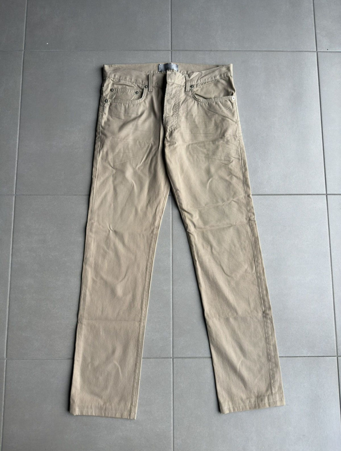 Dior Homme SS07 "we look good together" whiskered trousers