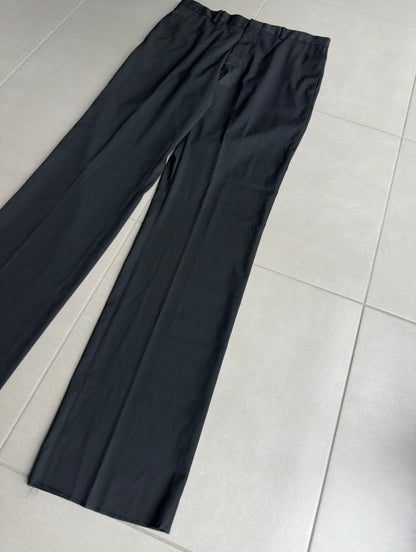 Dior Homme SS04 "strip" shiny wool trousers