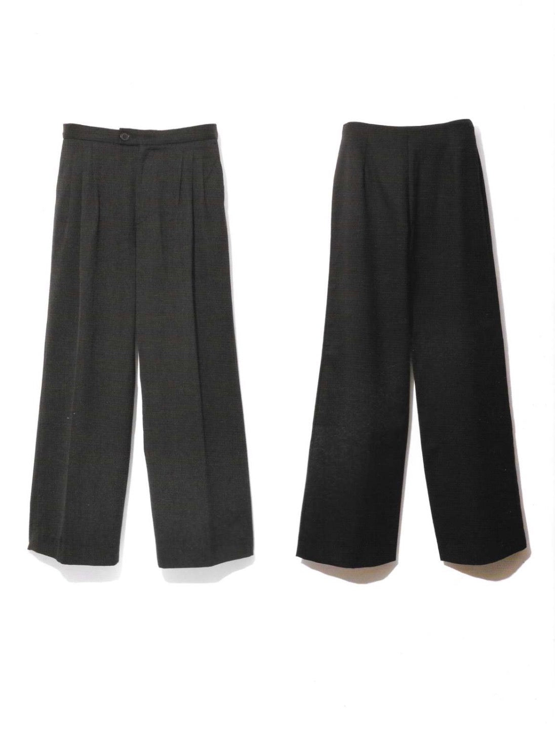 Raf Simons AW99 darted baggy wool trousers BNWT