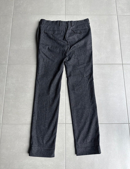 Dior homme AW07 "Navigate" patterned wool trousers