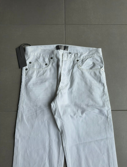 Dior Homme SS07 "we look good together" whiskered trousers