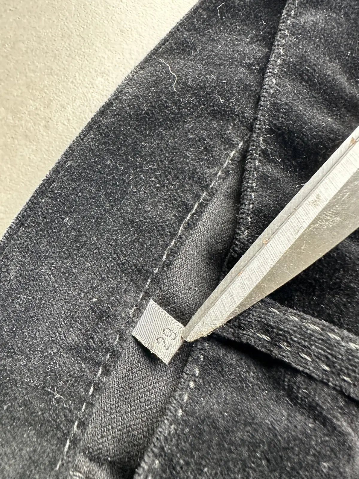 Dior Homme AW05 “In The Morning” velvet trousers