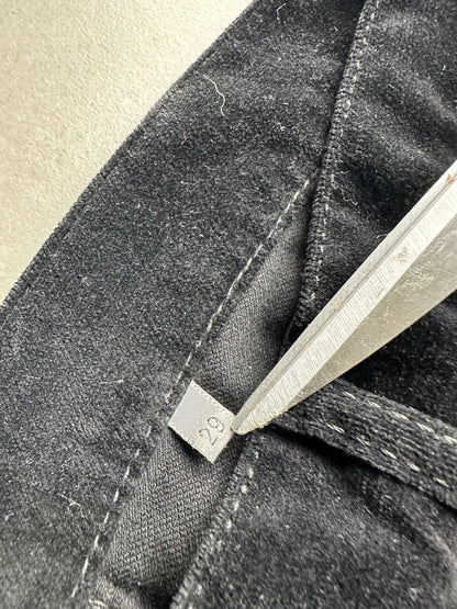 Dior Homme AW05 “In The Morning” velvet trousers