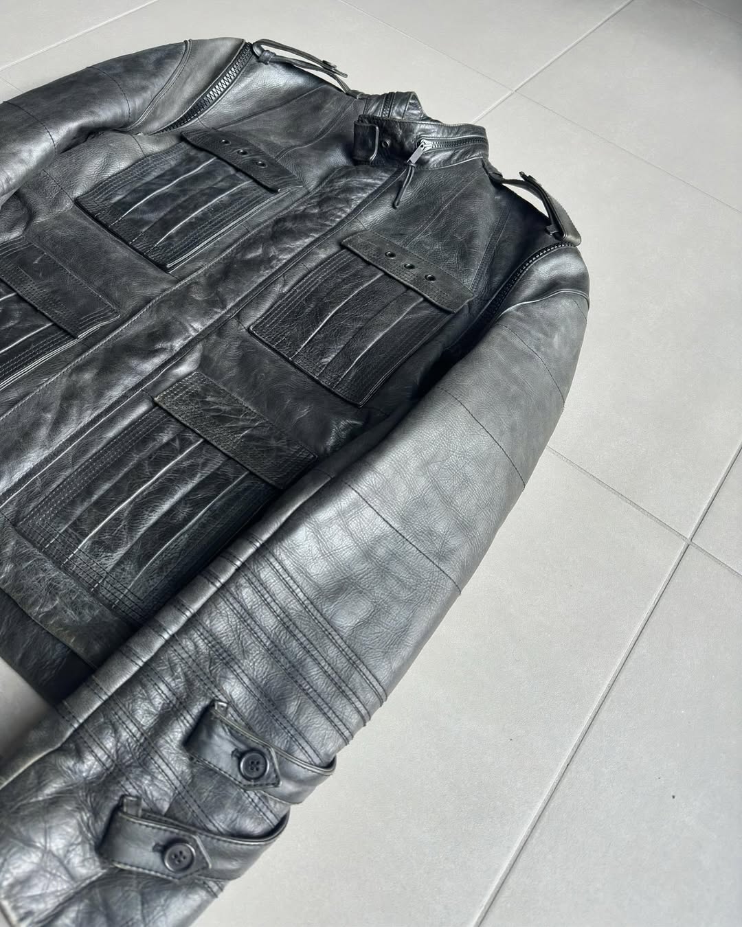 Dior Homme AW03 “Luster” Leather M65 jacket