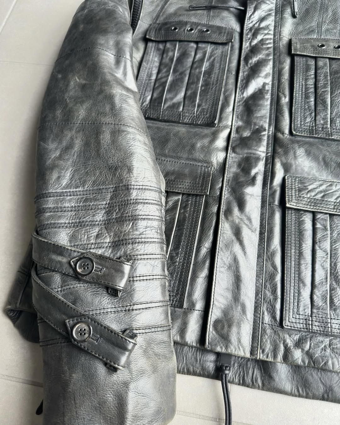 Dior Homme AW03 “Luster” Leather M65 jacket