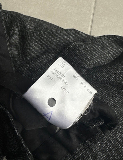 Dior homme AW07 "Navigate" patterned wool trousers