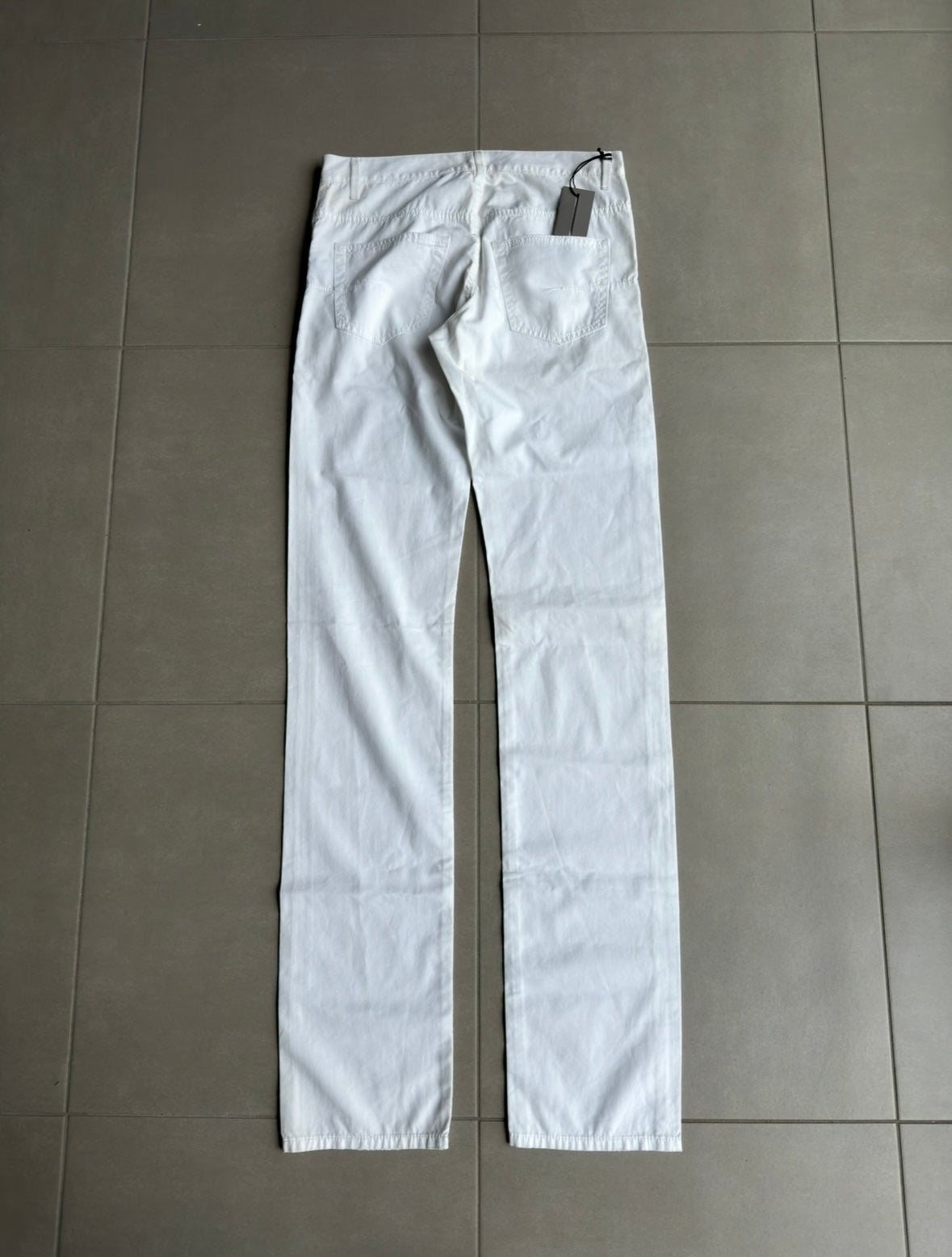 Dior Homme SS07 "we look good together" whiskered trousers