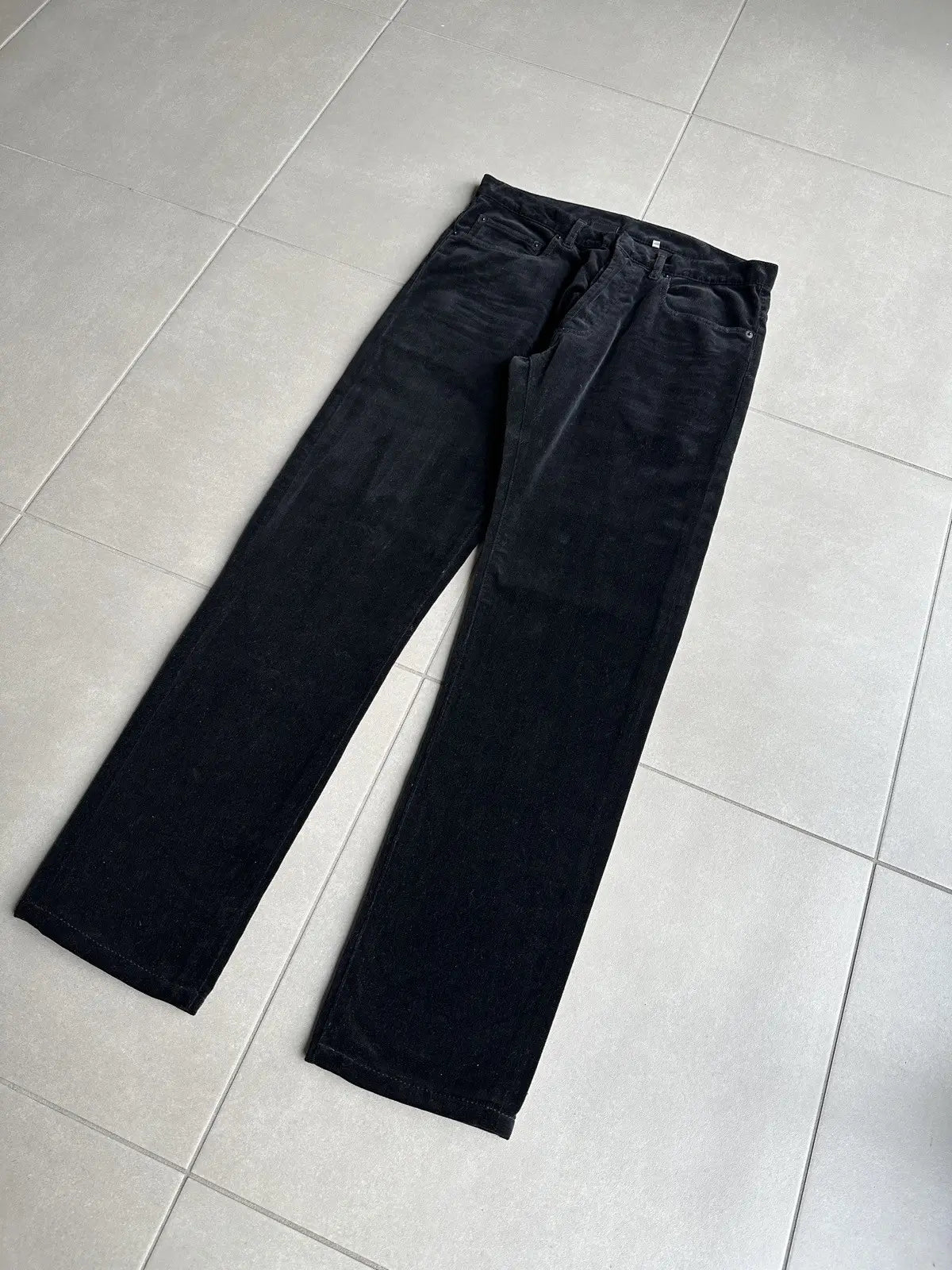 Dior Homme AW05 “In The Morning” velvet trousers