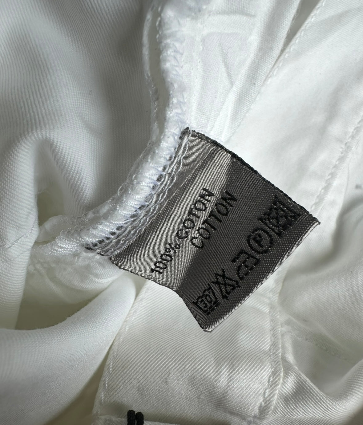 Dior Homme SS07 "we look good together" whiskered trousers