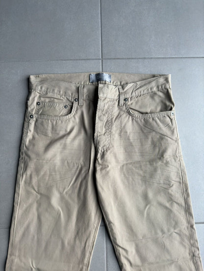 Dior Homme SS07 "we look good together" whiskered trousers