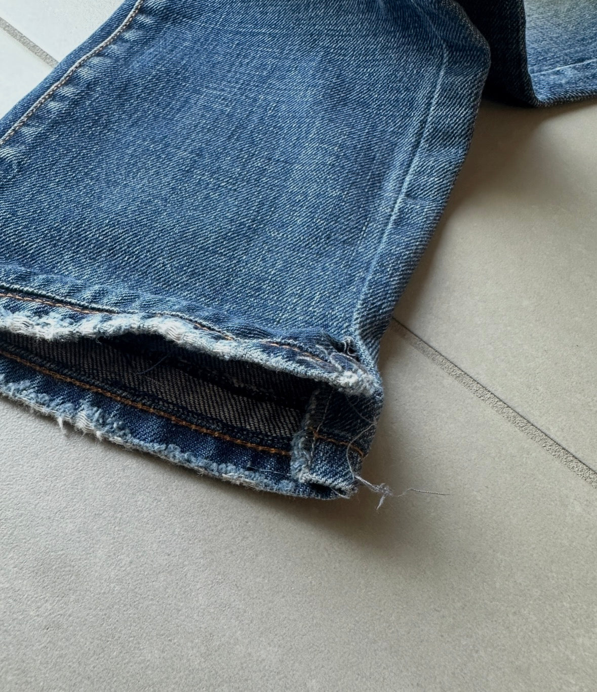 Dior Homme SS11 By KVA blue washed denim