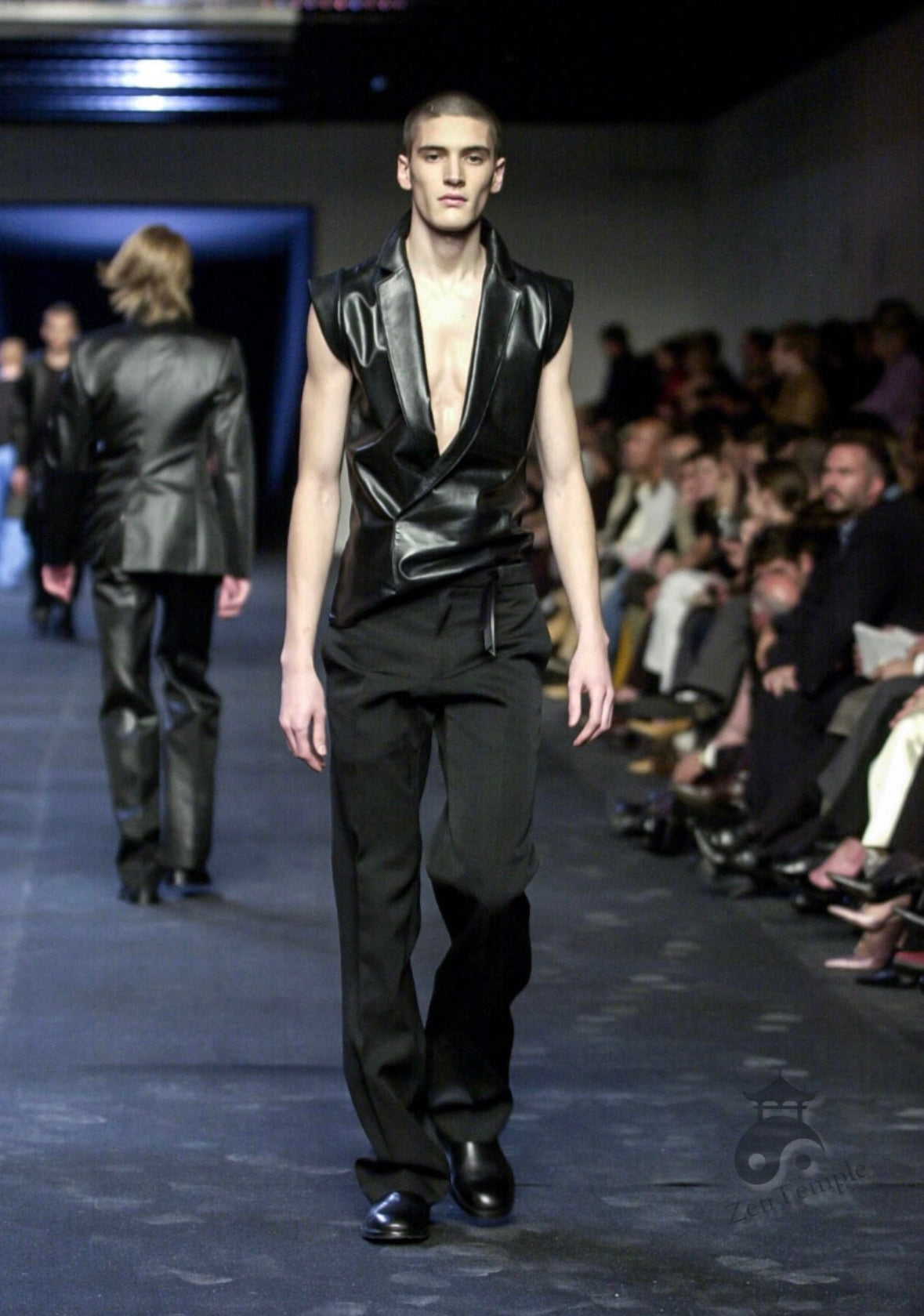 Dior Homme AW01 “Solitaire” single button wool suit