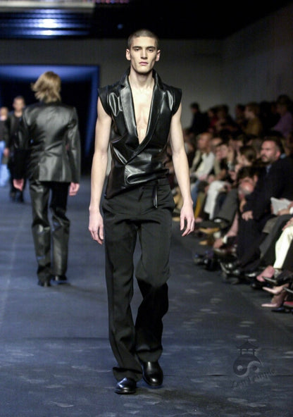 Dior Homme AW01 “Solitaire” single button wool suit