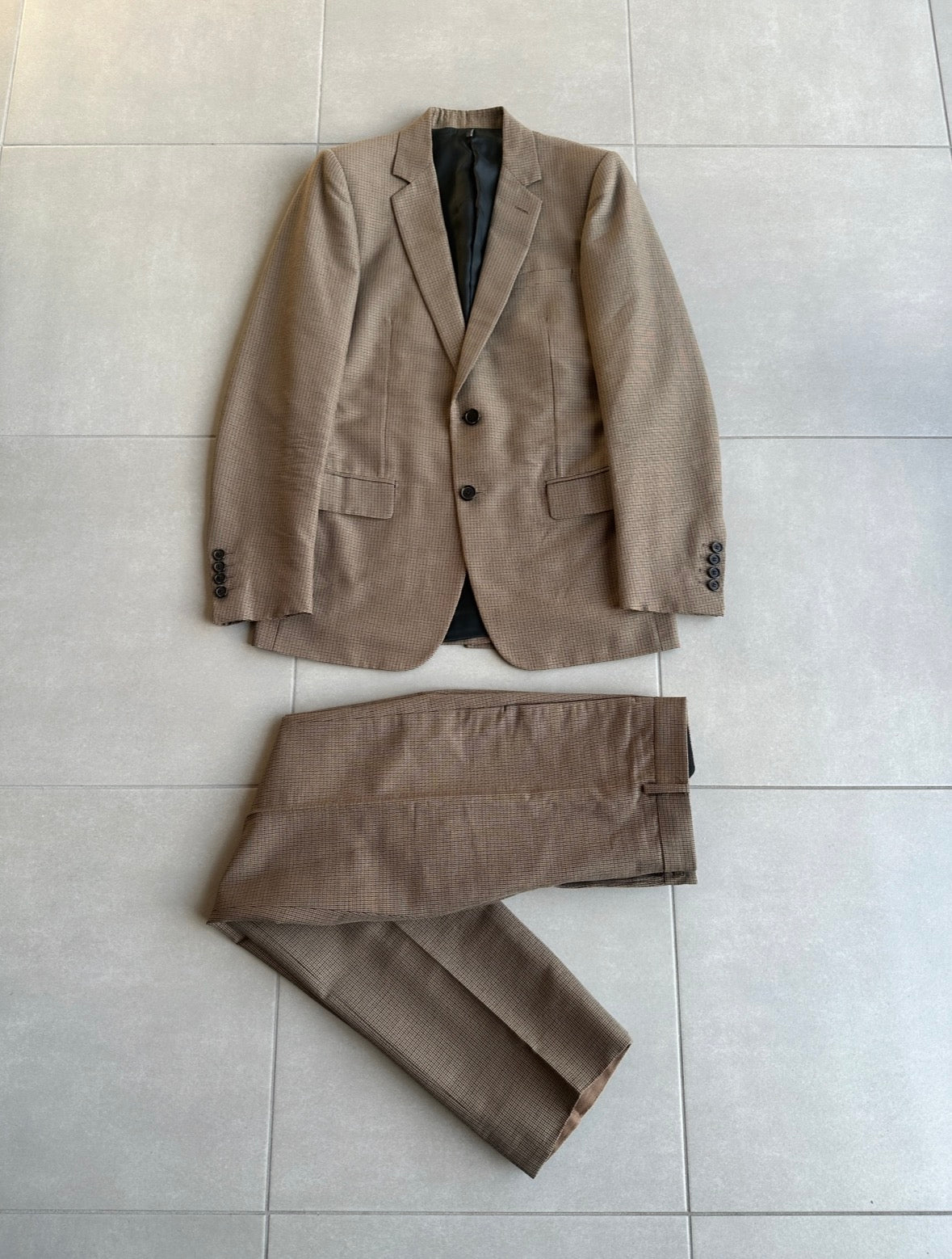 Dior Homme AW05 “In The Morning” houndstooth suit