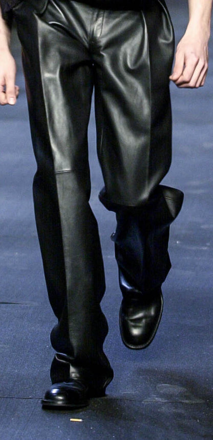 Dior Homme AW01 “Solitaire” Leather boots