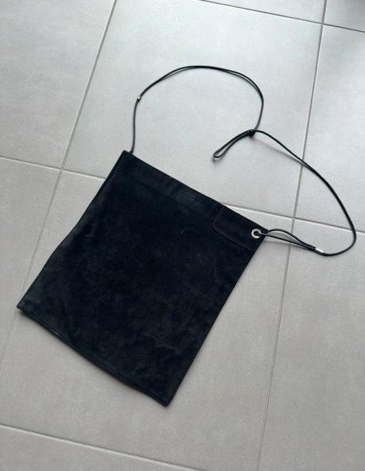 Dior Homme AW04 "Victim Of The Crime" suede bag