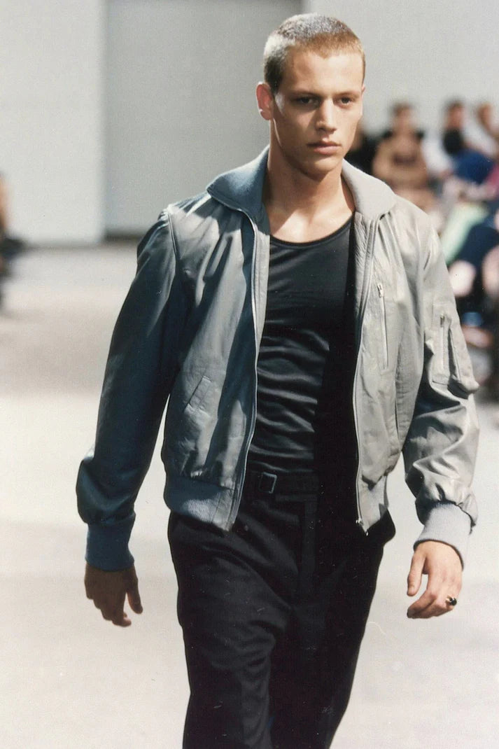 Helmut Lang SS1999 high neck Ma-1 bomber