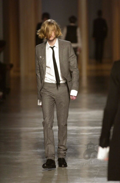 Dior Homme AW02 “Reflexion” cashmere/wool Trousers