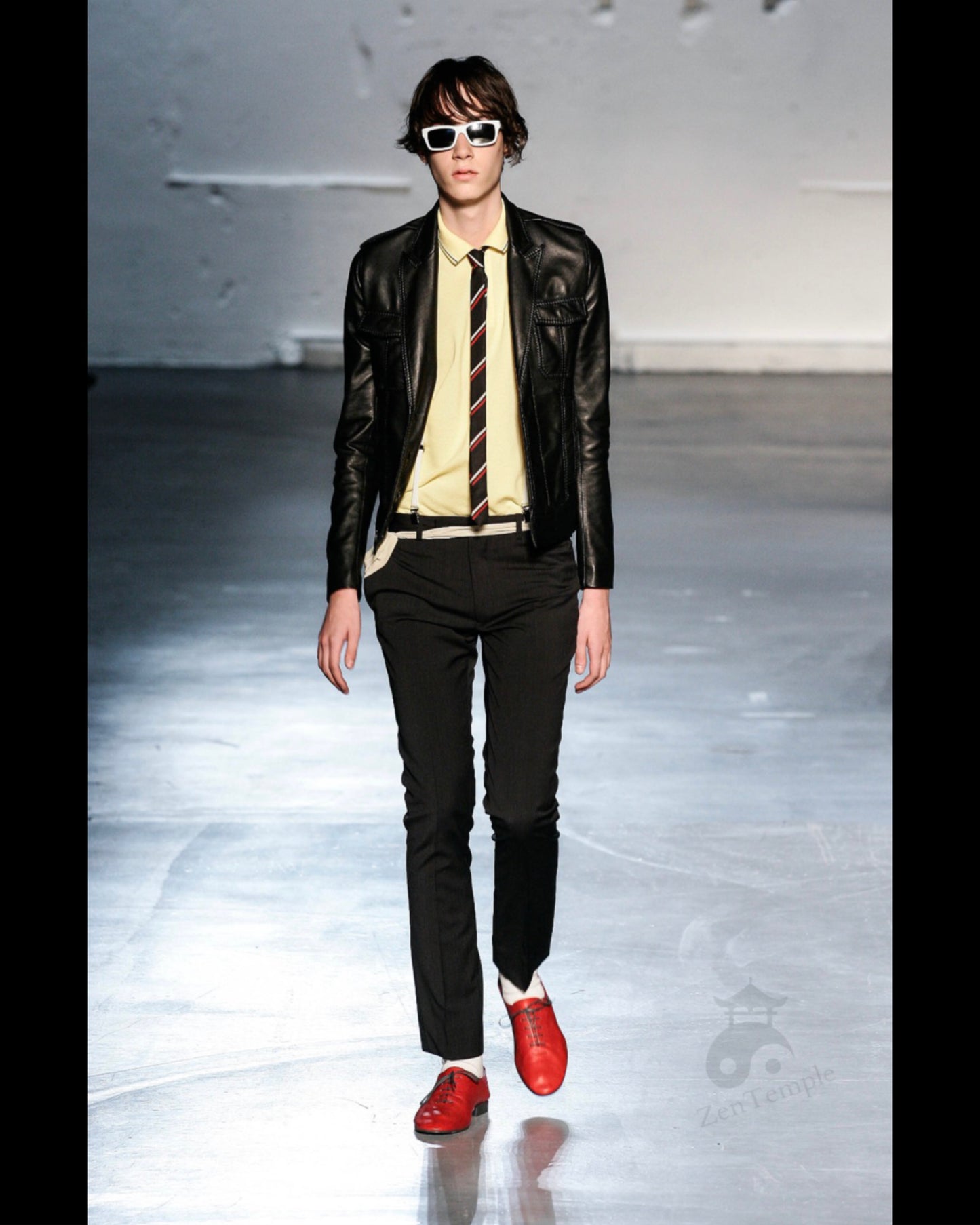 Dior Homme SS06 Leather military jacket