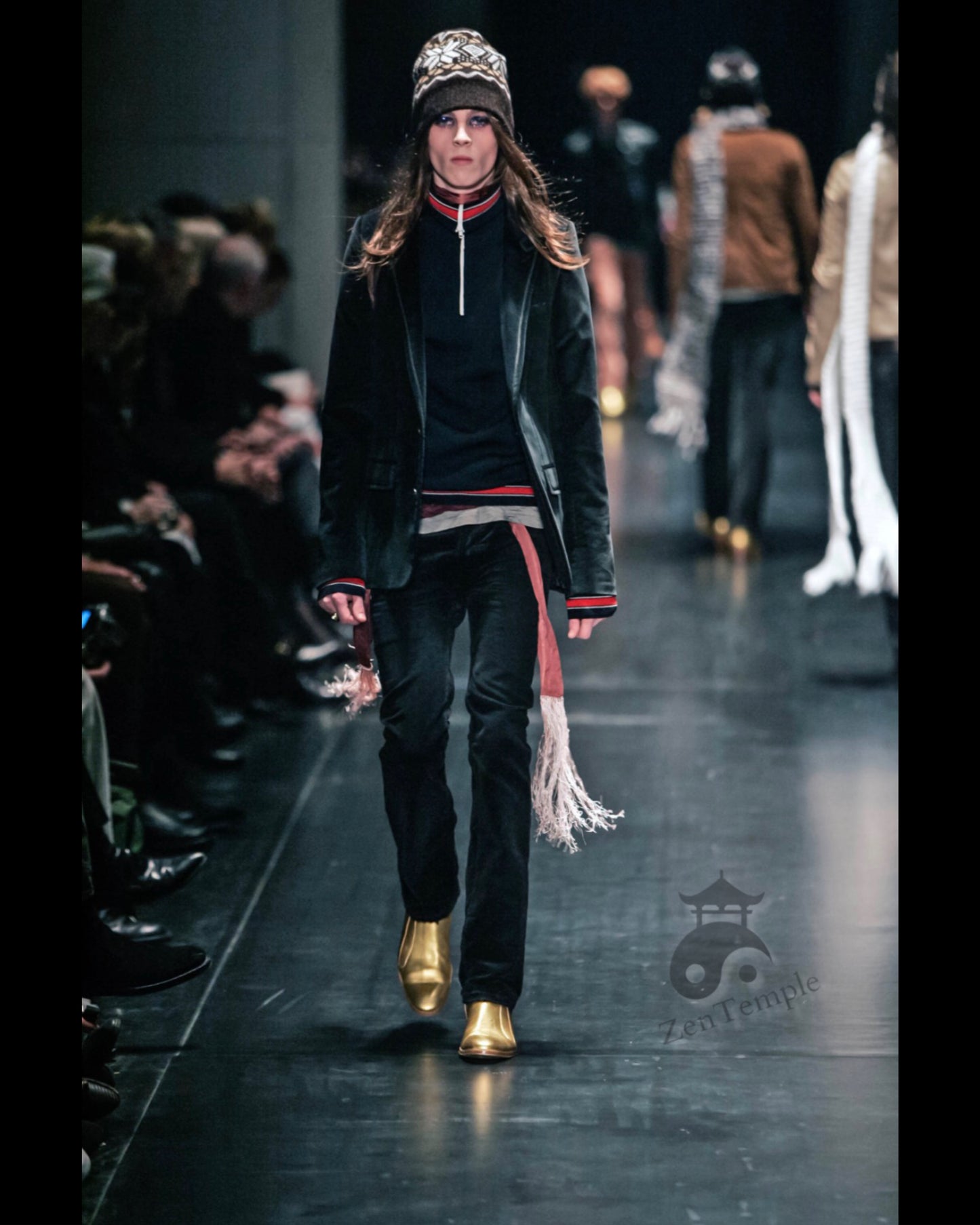 Dior Homme AW05 "In The Morning" velvet blazer