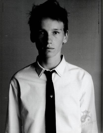 Dior homme AW02 “reflexion” Bee motif tie