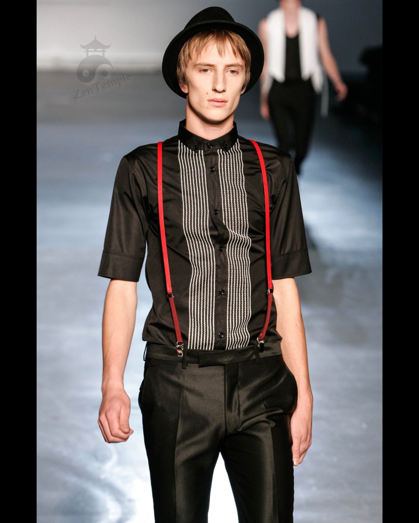 Dior Homme Dior Homme SS06 embroidered button up shirt
