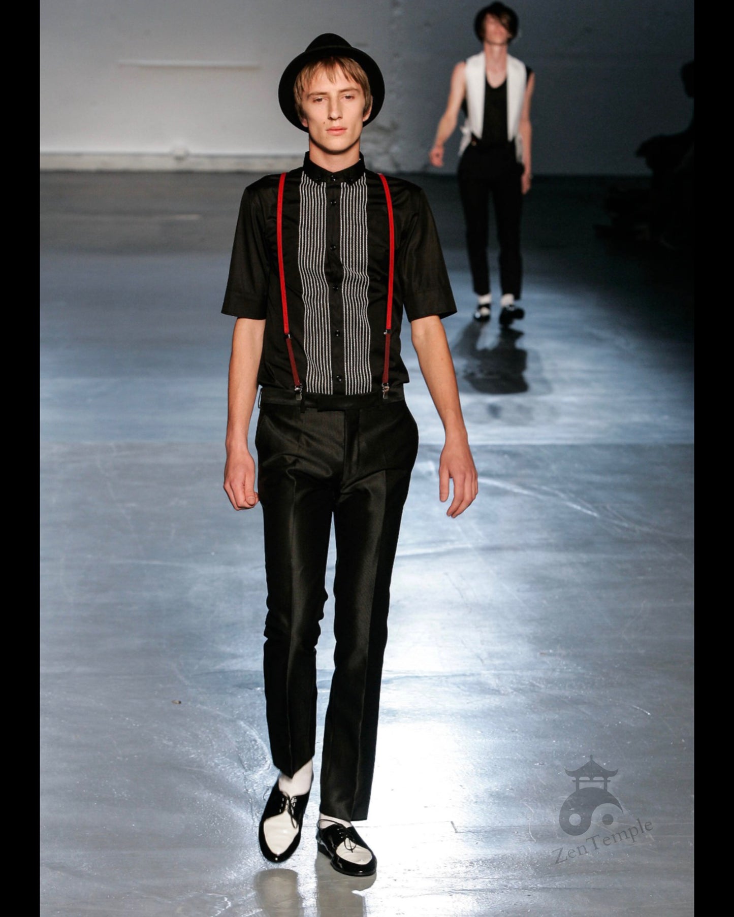 Dior Homme Dior Homme SS06 embroidered button up shirt