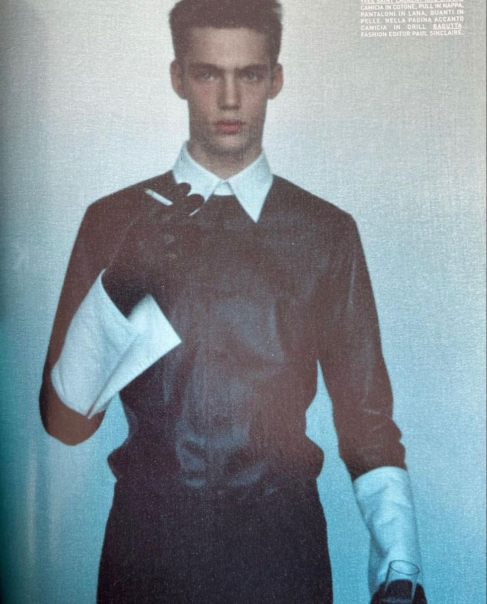 Saint Laurent rive gauche SS2000 Button up shirt