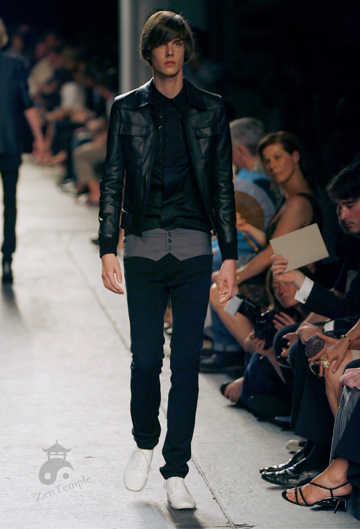 Dior Homme SS07 “We Look Good Together” 4-Pocket Leather jacket
